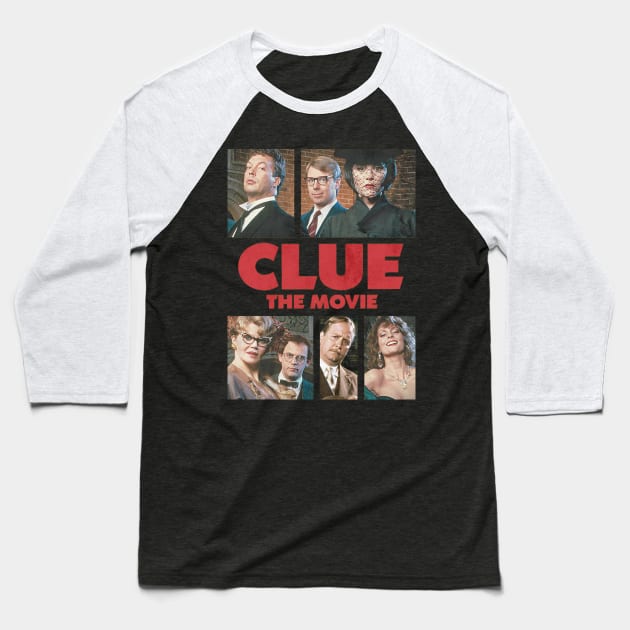 clue movie Baseball T-Shirt by Van Bouten Design